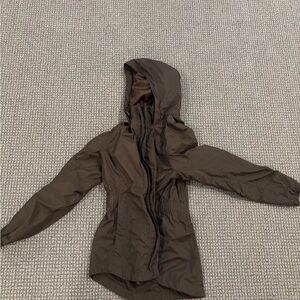 Women's Forest green Hooded Jacket